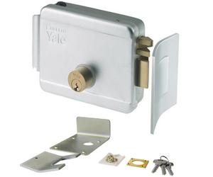 Elettroserratura verticale per cancelli YALE 6806080005 DESTRA con riscontro