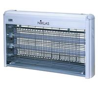 ELETTROSTERMINATORE NIKLAS PER INSETTI ALLUMINIO 2X15W CM.L50xP10xH33