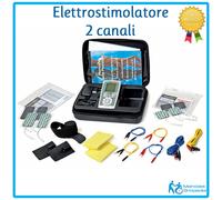 ELETTROSTIMOLATORE A DUE CANALI INDIPENDENTI PER DIVERSE PATOLOGIE