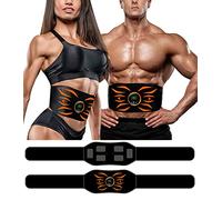 Elettrostimolatore per Addominali, Elettrostimolatore Muscolare, EMS Stimolatore Muscolare,USB Ricaricabile ABS Trainer/Toner per Addome/Braccio/Gambe/Waist/Glutei Home Gym-Uomo/Donna