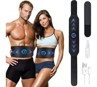 Elettrostimolatore per Addominali, EMS Stimolatore Muscolare per Addominali, Bra