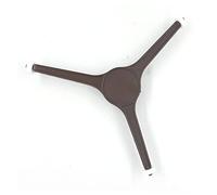 ELETTROTODO Treppiede di trascinamento supporto piatto microonde compatibile con LG | Lunghezza braccio 9 cm (dal centro) - 5889W2A009A