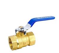 Elettrovalvola 1/2 "3/4" 1 "2" 3 "4" Valvola a Sfera In Ottone Tutto Il Rame Filettatura Interna Valvola Gas Naturale Interruttore Valvola Dell'acqua di Rubinetto(3/4")