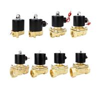 Elettrovalvola 1/4" 3/8" 1/2" 3/4" 1" DN8/10/15/20/25/50 Normalmente Chiusa Pneumatica for Acqua Olio Aria 12V 24V 220V 110V(DN20,DC12V)