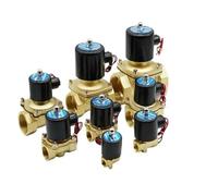 Elettrovalvola 1/4" 3/8" 1/2" 3/4" DN8/10/15/20/25/50 Normalmente Chiusa Pneumatica for Acqua Olio Aria Gas 12V 24V 110V 220V(DN35,DC24V)