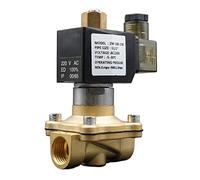Elettrovalvola 1/4quot; 3/8quot; 1/2quot; 3/4quot; Valvola normalmente aperta Valvola dell'acqua in ottone 220V 24V 1 pz(Ac220v-epdm,0.75 Inch)