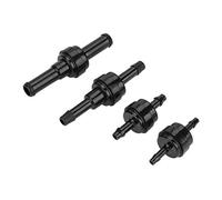Elettrovalvola, 1/8 "3/16" 1/4 "5/16" a senso unico non visita Ritorna 3pcs Valvola for il carburante Inline Gas Air Liquid elettrici, Costruzione solida(4.8mm)