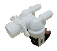 Marel Shop® - Elettrovalvola 2 Vie 180° per Lavatrice compatibile con Electrolux Zanussi Rex per Modelli: KWM8314W - ZWF81463W - EWF1674FDW