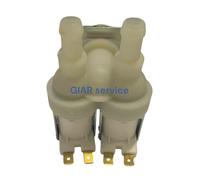 ELETTROVALVOLA 2 VIE 90° 12 mm PER LAVATRICE INDESIT WHIRLPOOL COME C00456527