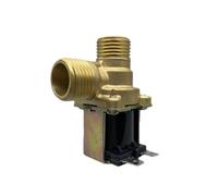 Elettrovalvola 220V DC 12V 24V DN15 G1/2 1/2 '' elettrovalvola elettrica in ottone normalmente chiusa interruttore di ingresso dell'acqua con filtro (24V _Normally chiuso)