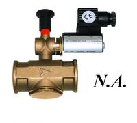 ELETTROVALVOLA 220V GAS, GPL, METANO NORMALMENTE CHIUSA/APERTA RILEVATORE FUGHE
