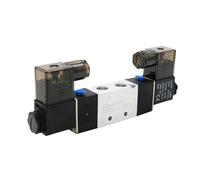 Elettrovalvola 220V Pneumatica 4V220-08 Aria 5 Vie 2 Posizioni 1/4 Quot Bobina Lega Interna DC 12V 24V AC110V 1 Pz(4V220-08,DC12)