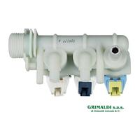 ELETTROVALVOLA 3 VIE TRIPLA 90° LAVATRICE ARISTON INDESIT C00110331 C00097393