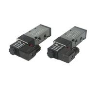 Elettrovalvola 4V210-08 Elettrovalvola pneumatica normalmente chiusa 2 posizioni 5 passaggi con valvola di commutazione bobina pilota (Color : AC110V, Size : 4V210-06)