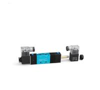Elettrovalvola 4V230 5/3 vie tipo pneumatico doppia bobina pilotata elettrica 3 posizioni 5 porte(4V230C-08 AC110V,8mm fitting)
