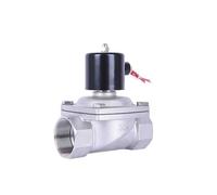 Elettrovalvola a 2 vie da 2" in acciaio inossidabile 110/120/220/240/230/380/24 V CA 24 V CC NC Tipo filettatura NPT BSP(BSP,230VAC)