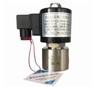 Elettrovalvola a 2 vie for azoto e idrogeno ad alta pressione 200 bar 20 MPa 1/4 1/8 Orifizio 2 mm SS304 DN2 Normalmente chiusa(1/8"-npt,110VAC)