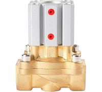 Elettrovalvola a cilindro pneumatico for controllo aria DN15/20/25/35/40/50 normalmente chiusa, for acqua, olio, gas, utile(DN40)