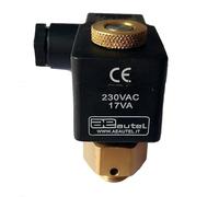 Elettrovalvola a impulsi, bobina, testa pilota, gruppo bobina, 230 V CA 17 VA 24 V CC 17 W, diametro interno dell'elettrovalvola 10 mm, altezza 30 mm(Valve Set AC220V)