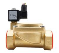 Elettrovalvola a membrana pilota serie 0927, alta pressione, temperatura, normalmente chiusa o aperta, elettrovalvola for acqua 0~16 bar(AC 220V-NBR,DN50 Normally closed)