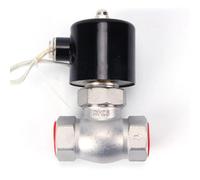 Elettrovalvola a pistone pilota in acciaio inossidabile AC 220V DC 24V alta temperatura e alta pressione DN15 DN20 DN25(45659,220 Volt)