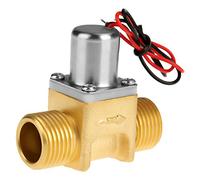 Elettrovalvola a Solenoide Da 1/2 "Dc4,5V, Elettrovalvola a Solenoide Elettrica In Ottone Con Impulso a Flusso d'Acqua, Resistente All'Usura e Duratura Per l'Ambiente Di Alimentazione Della Batteria