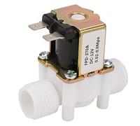 Elettrovalvola A Solenoide, 12V G1 / 2"Nc Elettrovalvola A Solenoide Di Ingresso Elettrico In Plastica Per Lavatrice/Erogatore Acqua/Irrigazione A Spruzzo Da Giardino, Durevole E Sostituibile