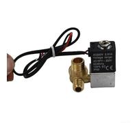 Elettrovalvola a solenoide affidabile per compressori d'aria Valvola di ritegno muta con bobina DC12V (A)