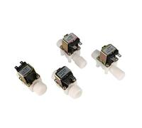 Elettrovalvola a solenoide con filettatura maschio 1/2" 3/4", 220 V AC/12 V DC, valvola di regolazione dell'acqua magnetica, 1 pezzo(1/2",220V)