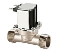 Elettrovalvola a solenoide da 12 V per depuratori d'acqua RO, corpo in | 63 per x 60 mm, porte a connessione rapida, bobina di rame isolata, controllo del flusso, sistemi RO sottolavello, 1 pezzo
