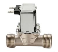 Elettrovalvola a solenoide da 12 V per depuratori d'acqua RO, corpo in | 63 per x 60 mm, porte a connessione rapida, bobina di rame isolata, controllo del flusso, sistemi RO sottolavello, 1 pezzo