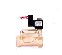 Elettrovalvola a solenoide da 40 mm ad alta pressione normalmente chiusa 1-1/4" 12VDC 24VDC 220VAC 110VAC for acqua gasolio(380VAC-VITION-SEAL)
