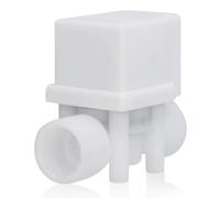 Elettrovalvola a Solenoide, DC 12V 3/4" Valvola Elettromagnetica in Plastica, Elettrovalvola elettrica normalmente chiusa per la pulizia automatica di apparecchiature elettriche, scaldabagno solare