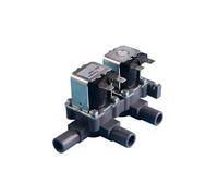 Elettrovalvola a solenoide dell'acqua due in una resistenza ad alta temperatura della valvola congiunta fuori DC24V per la macchina della conduttura dell'erogatore dell'acqua