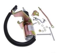 Elettrovalvola a solenoide di arresto del carburante 3932017 per la parte di ricambio della bobina del solenoide di Deutz RSV SA-3742-12, tensione doppia di 12V 24V, ferrovia comune ad alta pressione