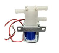 Elettrovalvola a solenoide elettrica a tre vie e due posizioni DC 6V/12V/24V N/ON/C Valvola elettromagnetica for acqua e alcol Anticorrosione(6V)