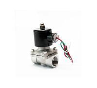 Elettrovalvola a solenoide elettrica in acciaio inossidabile normalmente chiusa 1/2 "3/8" 3/4 "1" 220VAC 12VDC 24VDC 110VAC 24VAC(G_240VAC)