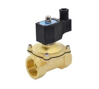 Elettrovalvola A Solenoide Elettrica In Ottone Normalmente Chiusa Impermeabile IP65 Da 1/2 "3/4" 1 "1-1/4" 2" A Prova Di Perdite, Risparmio Idrico(1/2",240VAC)