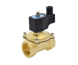 Elettrovalvola A Solenoide Elettrica In Ottone Normalmente Chiusa Impermeabile IP65 Da 1/2 "3/4" 1 "1-1/4" 2" A Prova Di Perdite, Risparmio Idrico(1-1/4",230VAC)