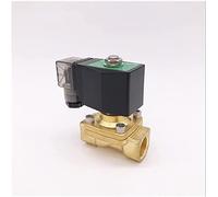 Elettrovalvola a solenoide for acqua pneumatica a 2 vie in ottone da 1 pollice Avvio a pressione zero 12VDC Orifizio 25mm N/C Utile(AC220V)