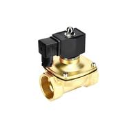 Elettrovalvola a solenoide for liquidi DN25 in ottone IP65 impermeabile normalmente chiusa aperta(24VAC-OPEN)