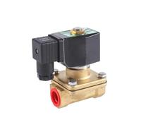 Elettrovalvola a solenoide for liquidi impermeabile IP65 in ottone DN10 DN15 DN20 DN25 DN32 DN40 DN50, normalmente chiusa, normalmente aperta(DN15,24VDC_NORMALLY OPEN)