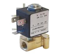 Elettrovalvola a solenoide for uso generale, 2/2 vie N//C, azionamento diretto, G1/8" AC230V AC 120V 25bar, acqua, aria, vapore(DN2.3mm,G_AC 120V 60HZ)
