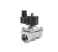 Elettrovalvola a solenoide in acciaio inossidabile da 1-1/4" for elettrovalvola a normalmente chiusa 220V 12V 24V 110V(G-120VAC)