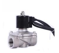 Elettrovalvola a solenoide in Acciaio Inossidabile normalmente Chiusa a Bassa Pressione 24 V DN32 1-1/4 Pollici(2A-32B NBR,NPT_24VDC)