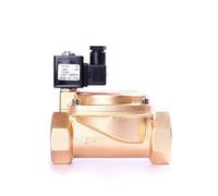 Elettrovalvola a solenoide in ottone normalmente chiusa ad alta pressione da 2 pollici a a vie 12V 220V 110V 24V(0927700-EPDM,24VDC)