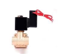 Elettrovalvola a solenoide in ottone normalmente chiusa ad alta pressione pilotata a risparmio energetico da 1/2 "24 ore non alimenta la febbre 220V 24V 12V (guarnizione 380VAC-NBR)
