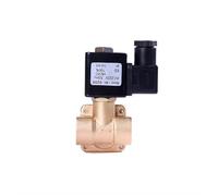 Elettrovalvola a solenoide in ottone normalmente chiusa da 1/4 '' Valvola a solenoide ad alta pressione ad azione pilota 220 V 12 V 24 V for acqua(DC12)