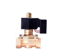 Elettrovalvola a solenoide normalmente aperta in ottone da 1/2" 3/4" 1" 2" 24v 110v 220v con modulo a risparmio energetico(BSP-24VDC,1/2 inch)