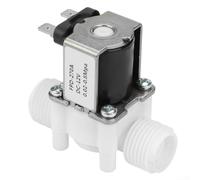 Elettrovalvola a solenoide normalmente chiusa di CC 12V con i porti di pollice di 1/2 di NPT per l'integrazione nelle configurazioni automatizzate della movimentazione dei fluidi